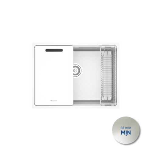 Chậu rửa bát phong cách Nhật bề mặt mịn Tari 6448SM
