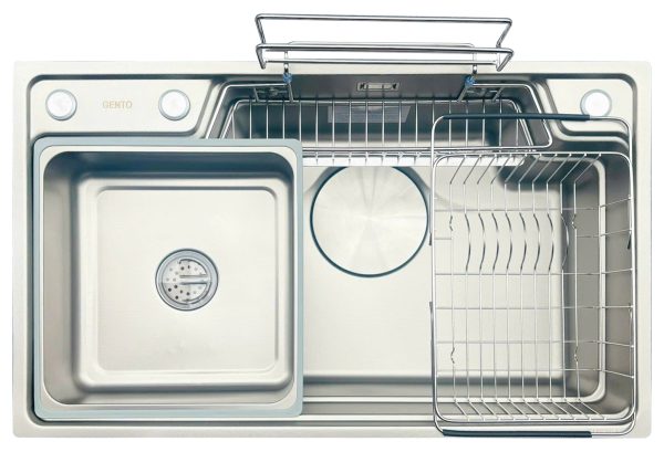 Chậu rửa 1 hố kiểu Nhật Bản Gento GT04-8048 New