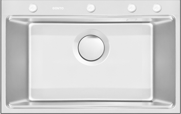 Chậu Rửa Bát Inox Chống Xước GENTO: GT04 – 7046