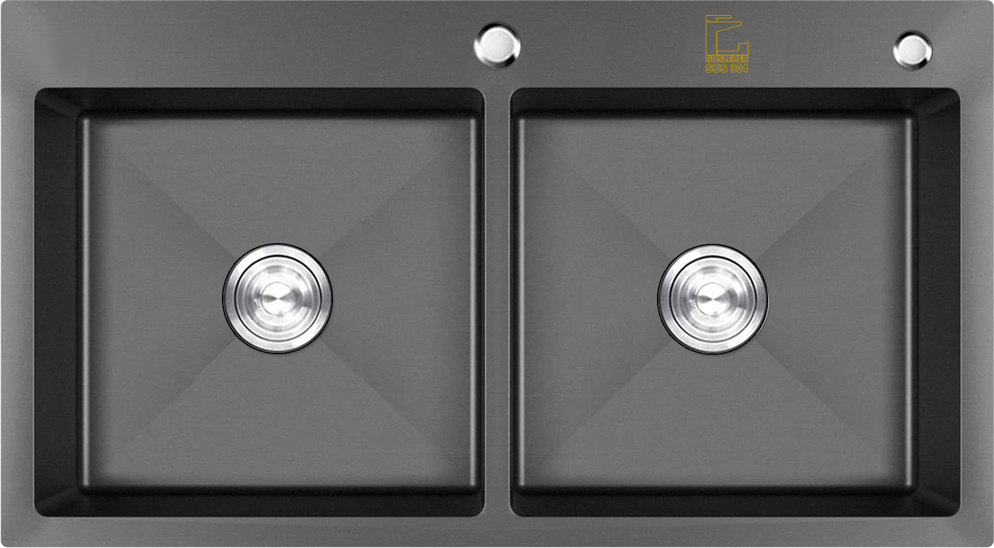 CHẬU RỬA ROSLERER RL04-8245 NANO CÂN | CHỐNG BÁM BỤI | KHÁNG KHUẨN