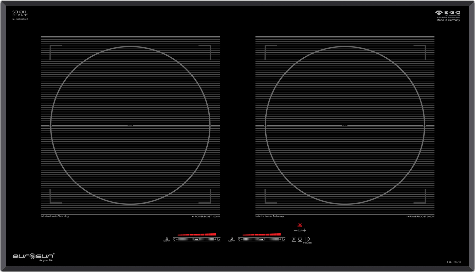 BẾP TỪ EUROSUN EU-T897G