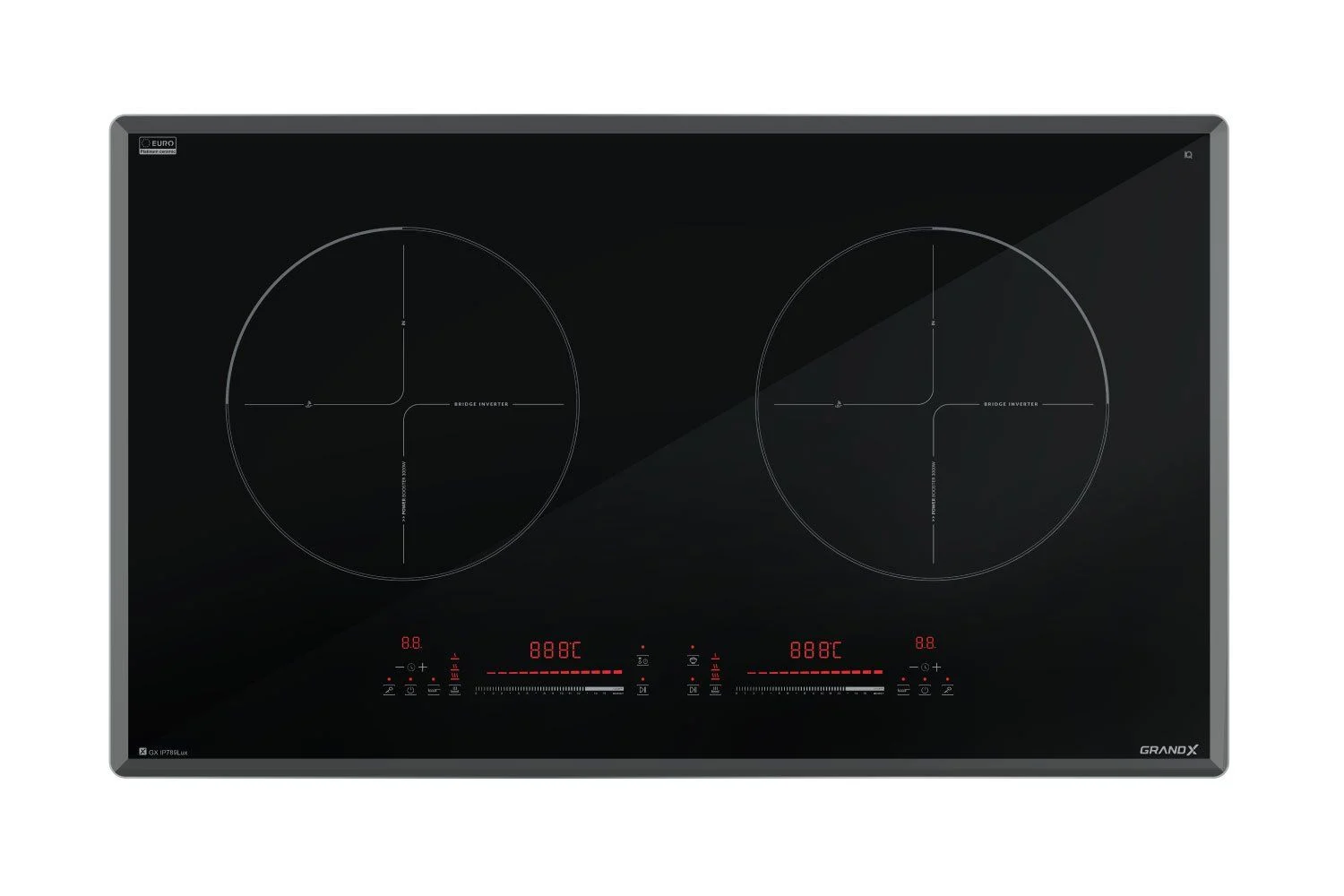 Bếp từ 2 vùng nấu GrandX GX IP789lux Serie 7