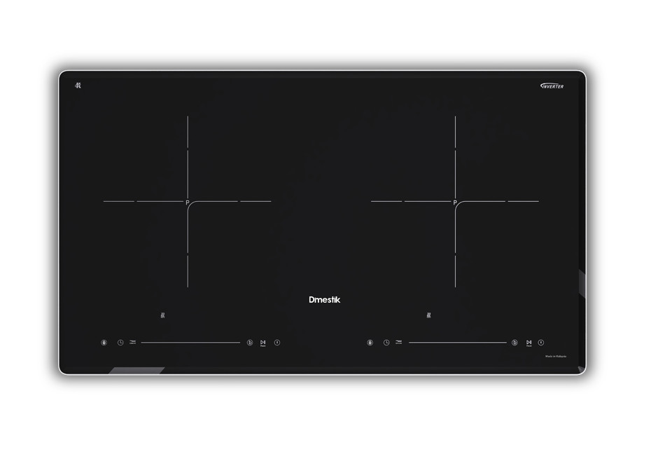 Bếp từ đôi D'mestik ML288 DKI (bo viền 4 cạnh)