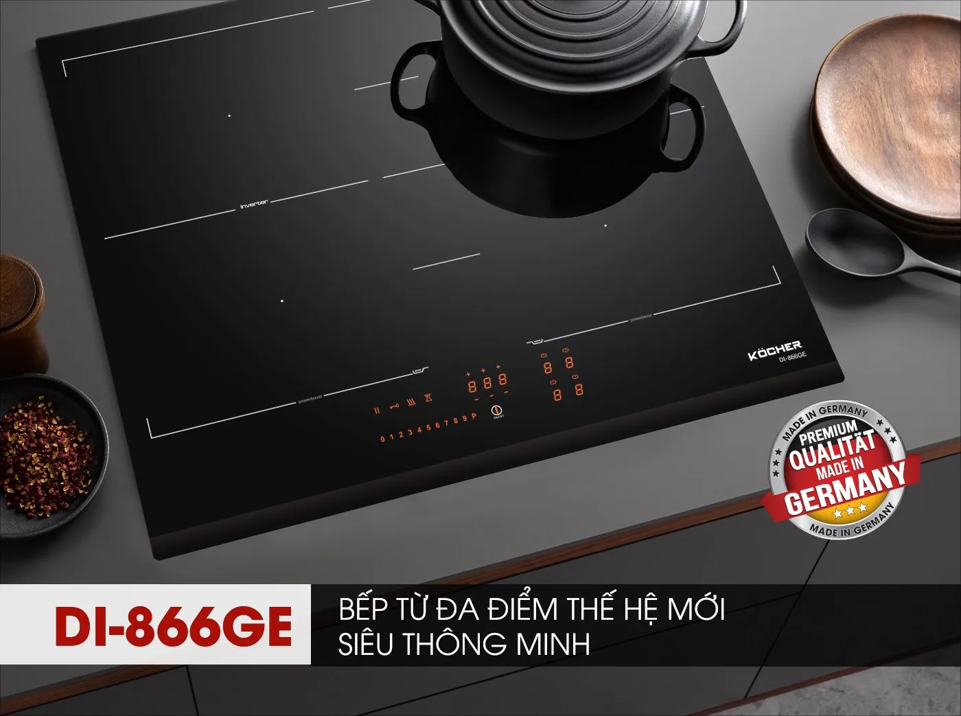 Bán bếp từ Kocher DI-866GE tại Hà Nội