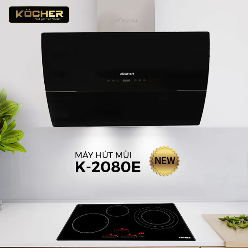 Bán máy hút mùi Kocher K-2080E tại Hà Nội 