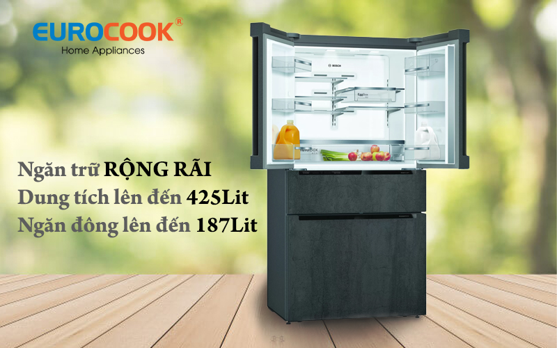 Bán tủ lạnh Bosch KFN96PX91I tại Hà Nội