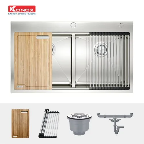 chậu rửa bát Konox KN8850TD 