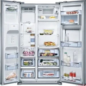 Bảo quản thức ăn hiệu quả với Tủ lạnh Bosch Side By Side KAG90AI20G