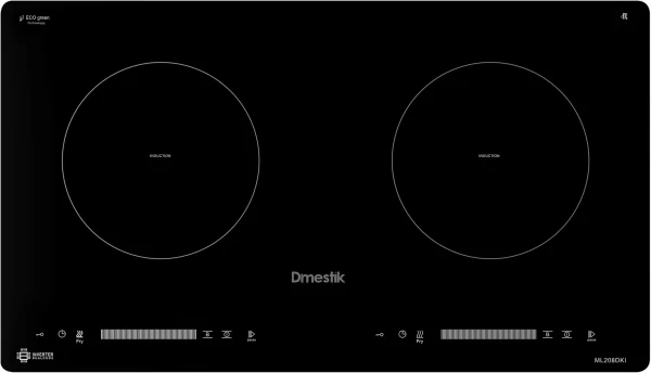Bếp từ đôi D'mestik ML208 DKI ( Bo viền )